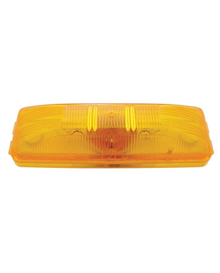 (BULK) RECTANGULAR CLEARANCE/MARKER LIGHT - AMBER