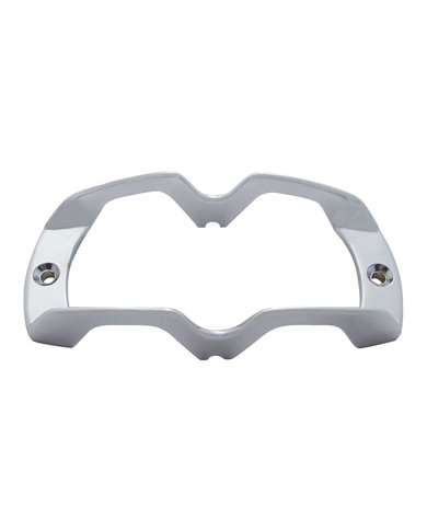 (BULK) CHROME PLASTIC TIGER EYE LIGHT LENS GUARD (BULK) CHROME PLASTIC TIGER EYE LIGHT LENS GUARD