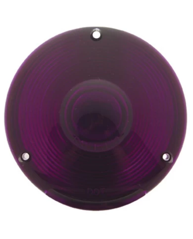 (BULK) PLASTIC TURN SIGNAL LENS - PURPLE (BULK) PLASTIC TURN SIGNAL LENS - PURPLE