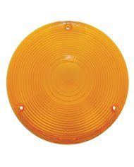 (BULK) PLASTIC TURN SIGNAL LENS - AMBER