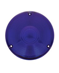 (BULK) PLASTIC TURN SIGNAL LENS - BLUE