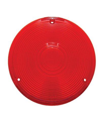 (BULK) PLASTIC TURN SIGNAL LENS - RED (BULK) PLASTIC TURN SIGNAL LENS - RED