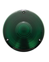(BULK) PLASTIC TURN SIGNAL LENS - GREEN