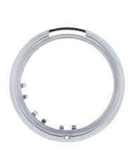 (BOX) STAINLESS STEEL PETERBILT HEADLIGHT BEZEL W/ LED SIGNAL LIGHT CUTOUT