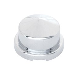 UP10082-3/4" X 7/8" Chrome Plastic Pointed Nut Cover - Push-On