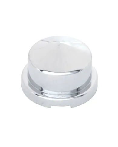 UP10082-3/4" X 7/8" Chrome Plastic Pointed Nut Cover - Push-On