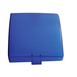 UP30830-3" X 3" Square Dome Light Lens - Blue