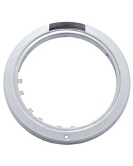 (CARD) STAINLESS STEEL "BULLET" PETERBILT HEADLIGHT W/ TURN SIGNAL LIGHT CUTOUT