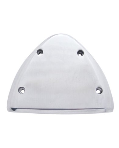 (2/CARD) POLISHED ALUMINUM HEADLIGHT TURN SIGNAL COVER (2/CARD) POLISHED ALUMINUM HEADLIGHT TURN SIGNAL COVER