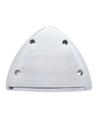 (2/CARD) POLISHED ALUMINUM HEADLIGHT TURN SIGNAL COVER