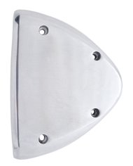 (2/BULK) POLISHED ALUMINUM HEADLIGHT TURN SIGNAL COVER