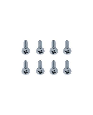 (8/BULK) STAINLESS STEEL MOUNTING SCREW SET FOR HEADLIGHT TURN SIGNAL COVER (8/BULK) STAINLESS STEEL MOUNTING SCREW SET FOR HEADLIGHT TURN SIGNAL COVER