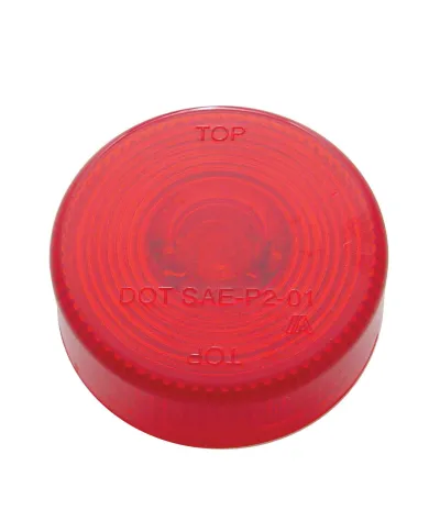 UP30911-2" Round Light (Clearance/Marker) - Red Lens