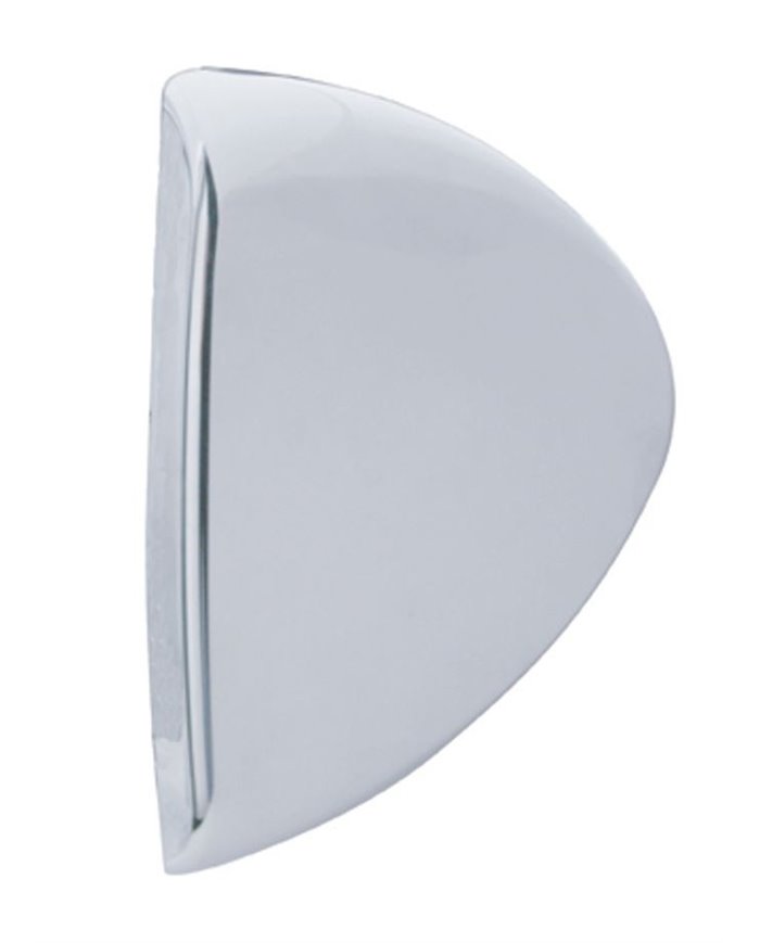 (CARD) CHROME PLASTIC HEADLIGHT TURN SIGNAL COVER