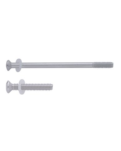 (2/BULK) STAINLESS STEEL 1 LONG & 1 SHORT BUS LIGHT MOUNTING SCREWS (2/BULK) STAINLESS STEEL 1 LONG & 1 SHORT BUS LIGHT MOUNTING SCREWS