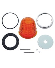 (CARD) TWIST IN CAB LIGHT CONVERSION KIT W/ CRYSTAL GLASS LENS - DARK AMBER (CARD) TWIST IN CAB LIGHT CONVERSION KIT W/ CRYSTAL GLASS LENS - DARK AMBER