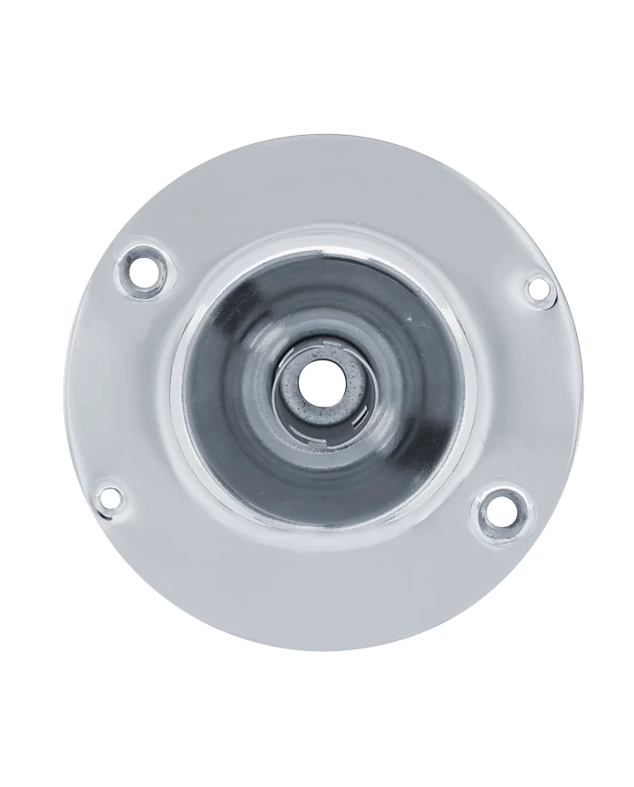 (BULK) CHROME CAB LIGHT SET BRACKET BULB HOLDER PLATE - 2 FILAMENT