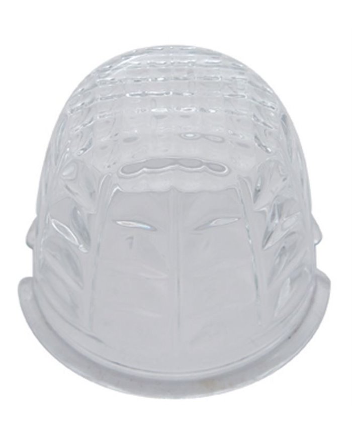 (BULK) CRYSTAL GLASS CAB LIGHT LENS - CLEAR