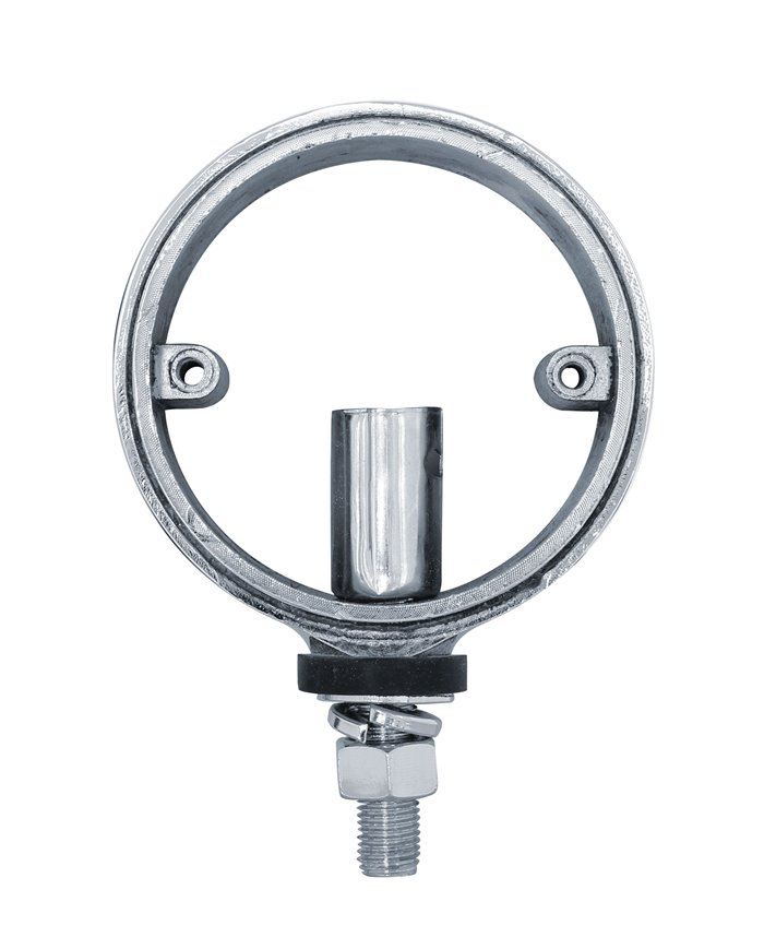 (BULK) CHROME DIE-CAST 3" DOUBLE FACE LIGHT HOUSING ONLY - 2 FILAMENT