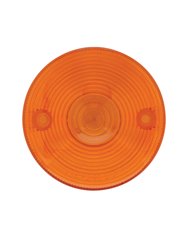 (BULK) PLASTIC 3" HONDA LIGHT LENS - AMBER