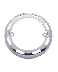 (CARD) STAINLESS STEEL 3" DOUBLE FACE LIGHT BEZEL