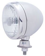 (BOX) CHROME TEARDROP SPOT LIGHT -CLEAR (BOX) CHROME TEARDROP SPOT LIGHT -CLEAR