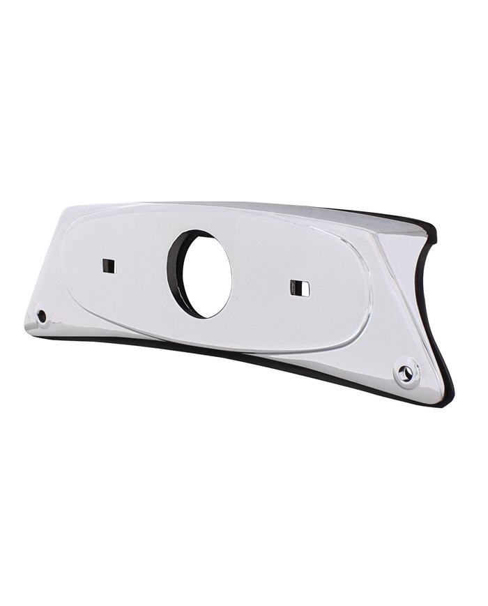 (BULK) CHROME RECTANGULAR FENDER LIGHT BRACKET (BULK) CHROME RECTANGULAR FENDER LIGHT BRACKET