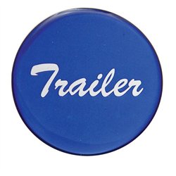 UP23229-1B-"Trailer" Glossy Air Valve Knob Candy Color Sticker - Indigo Blue