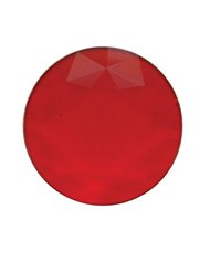 (BULK) PLASTIC DOME LIGHT JEWEL - RED (BULK) PLASTIC DOME LIGHT JEWEL - RED