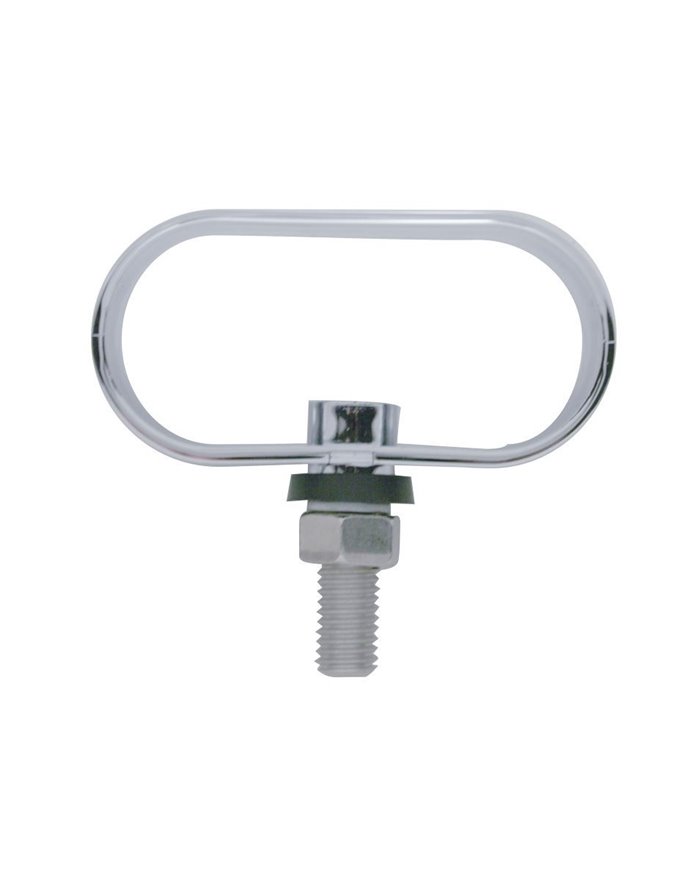 (BULK) CHROME PLASTIC 13 LED DOUBLE FACE LIGHT HOUSING