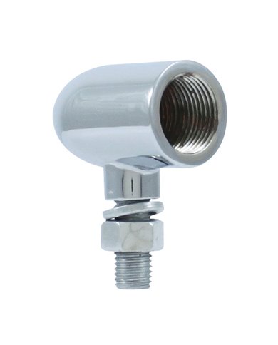 (BULK) CHROME MINI BULLET MARKER LIGHT HOUSING (BULK) CHROME MINI BULLET MARKER LIGHT HOUSING