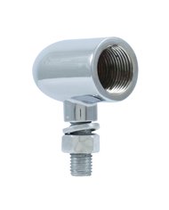 (BULK) CHROME MINI BULLET MARKER LIGHT HOUSING