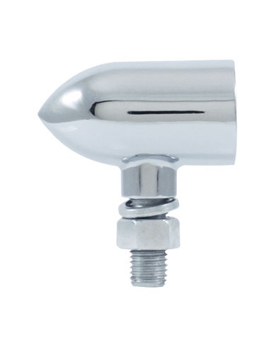 (BULK) CHROME MINI BULLET MARKER LIGHT HOUSING (BULK) CHROME MINI BULLET MARKER LIGHT HOUSING
