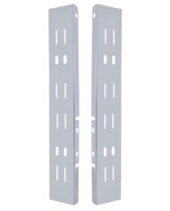 (BULK) STAINLESS STEEL AIR CLEANER BRACKET WITH LED LIGHT BAR CUTOUTS X 8