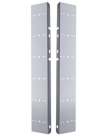 (2/BULK) STAINLESS STEEL PETERBILT 12 LED CUTOUT AIR CLEANER LIGHT BRACKET (2/BULK) STAINLESS STEEL PETERBILT 12 LED CUTOUT AIR CLEANER LIGHT BRACKET