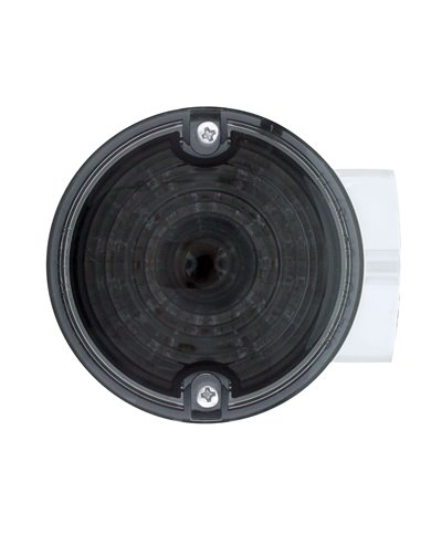 (BOX) 21 RED LED 3 1/4 ROUND HARLEY SIGNAL LIGHT WITH HOUSING - SMOKE LENS - 1157 PLUG (BOX) 21 RED LED 3 1/4 ROUND HARLEY SIGNAL LIGHT WITH HOUSING - SMOKE LENS - 1157 PLUG