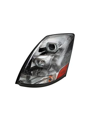 (BOX) CHROME VOLVO VN / VNL 2004+ PROJECTION HEADLIGHT - DRIVER (BOX) CHROME VOLVO VN / VNL 2004+ PROJECTION HEADLIGHT - DRIVER