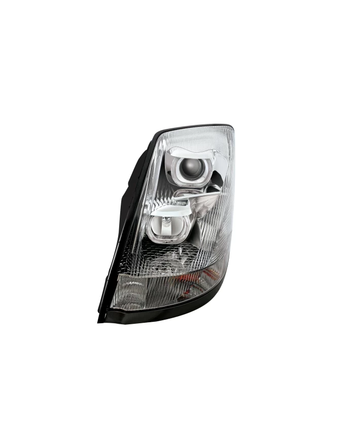 (BOX) CHROME VOLVO VN / VNL 2004+ PROJECTION HEADLIGHT - DRIVER (BOX) CHROME VOLVO VN / VNL 2004+ PROJECTION HEADLIGHT - DRIVER