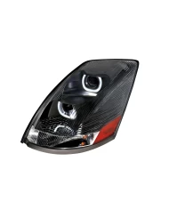 (BOX) BLACKOUT VOLVO VN / VNL 2004+ PROJECTION HEADLIGHT - DRIVER (BOX) BLACKOUT VOLVO VN / VNL 2004+ PROJECTION HEADLIGHT - DRIVER