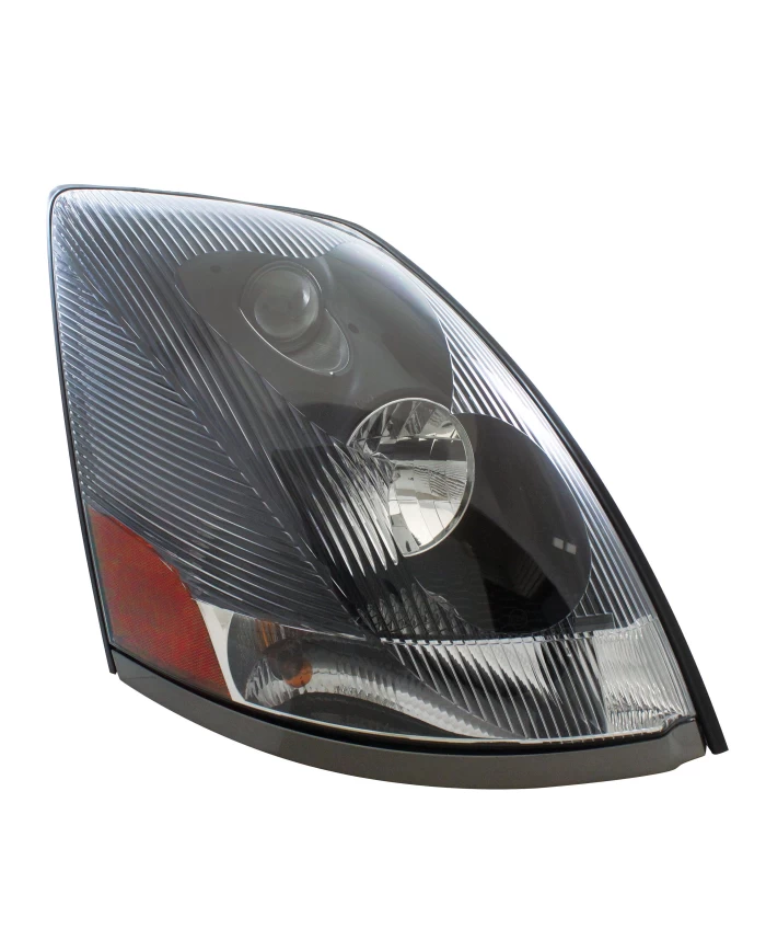 (CBOX) "BLACKOUT" HEADLIGHT MADE FOR 2004+ VOLVO VN - PASSENGER (CBOX) "BLACKOUT" HEADLIGHT MADE FOR 2004+ VOLVO VN - PASSENGER