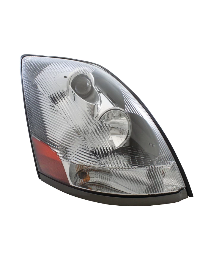 (CBOX) CHROME HEADLIGHT MADE FOR 2004+ VOLVO VN - PASSENGER (CBOX) CHROME HEADLIGHT MADE FOR 2004+ VOLVO VN - PASSENGER