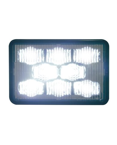 (BOX) 8 LED 4 " X 6" RECTANGULAR HIGH POWER LED HEADLIGHT - HIGH BEAM (BOX) 8 LED 4 " X 6" RECTANGULAR HIGH POWER LED HEADLIGHT - HIGH BEAM