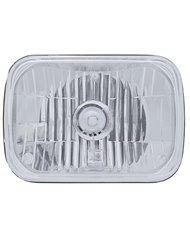 (BOX) 200mm CRYSTAL RECTANGULAR HEADLIGHT - H4 (BOX) 200mm CRYSTAL RECTANGULAR HEADLIGHT - H4