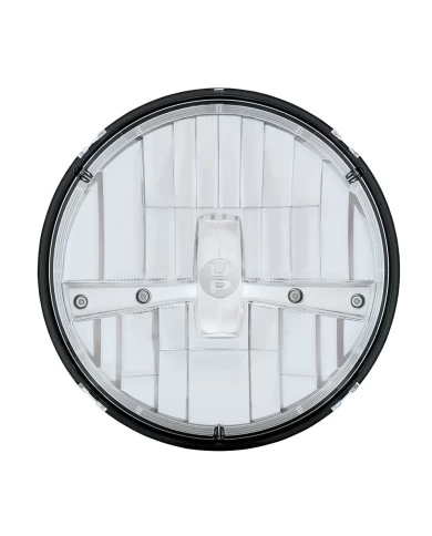 (CARD) 7" ROUND DUAL FUNCTION LED HEADLIGHT WITH CHROME INNER COVER (CARD) 7" ROUND DUAL FUNCTION LED HEADLIGHT WITH CHROME INNER COVER