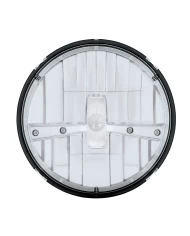 (CARD) 7" ROUND DUAL FUNCTION LED HEADLIGHT WITH CHROME INNER COVER