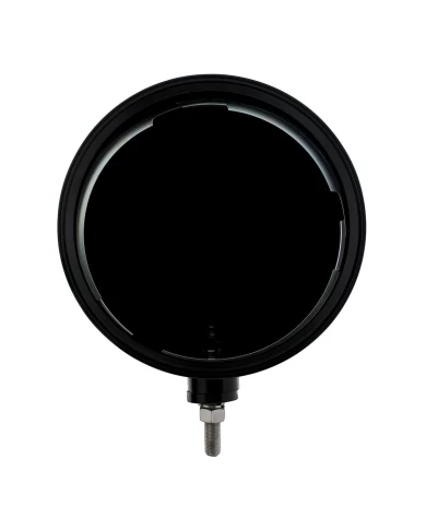 BLACK "BILLET" STYLE GROOVE HEADLIGHT HOUSING BLACK "BILLET" STYLE GROOVE HEADLIGHT HOUSING
