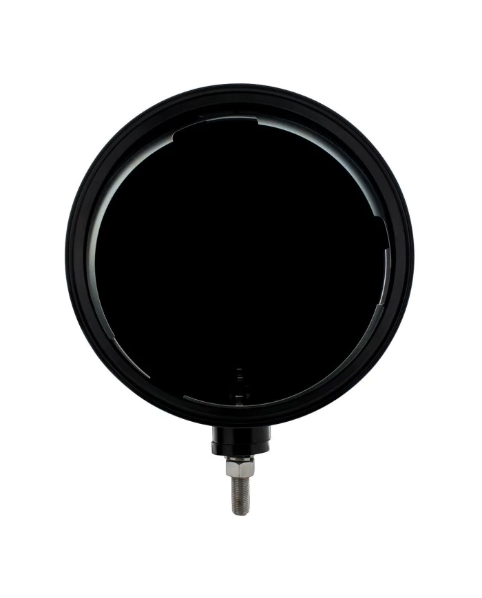 BLACK "BILLET" STYLE GROOVE HEADLIGHT HOUSING