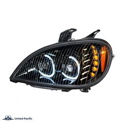 UP31092-High Power LED Blackout Projection Headlight For 2001-2020 Freightliner Columbia - Driver