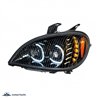 UP31092-High Power LED Blackout Projection Headlight For 2001-2020 Freightliner Columbia - Driver