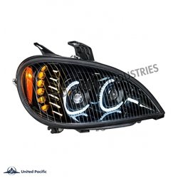 UP31093-High Power LED Blackout Projection Headlight For 2001-2020 Freightliner Columbia - Passenger